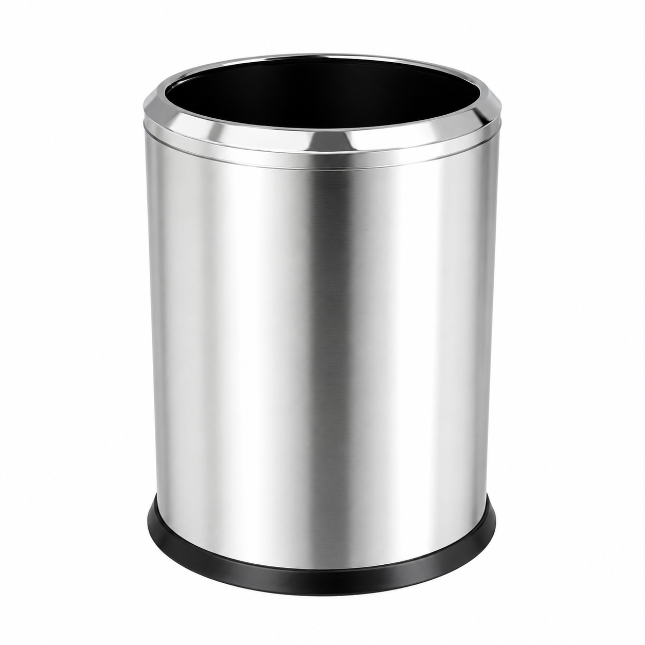Krom Çemberli Çöp Kovası 12 Lt