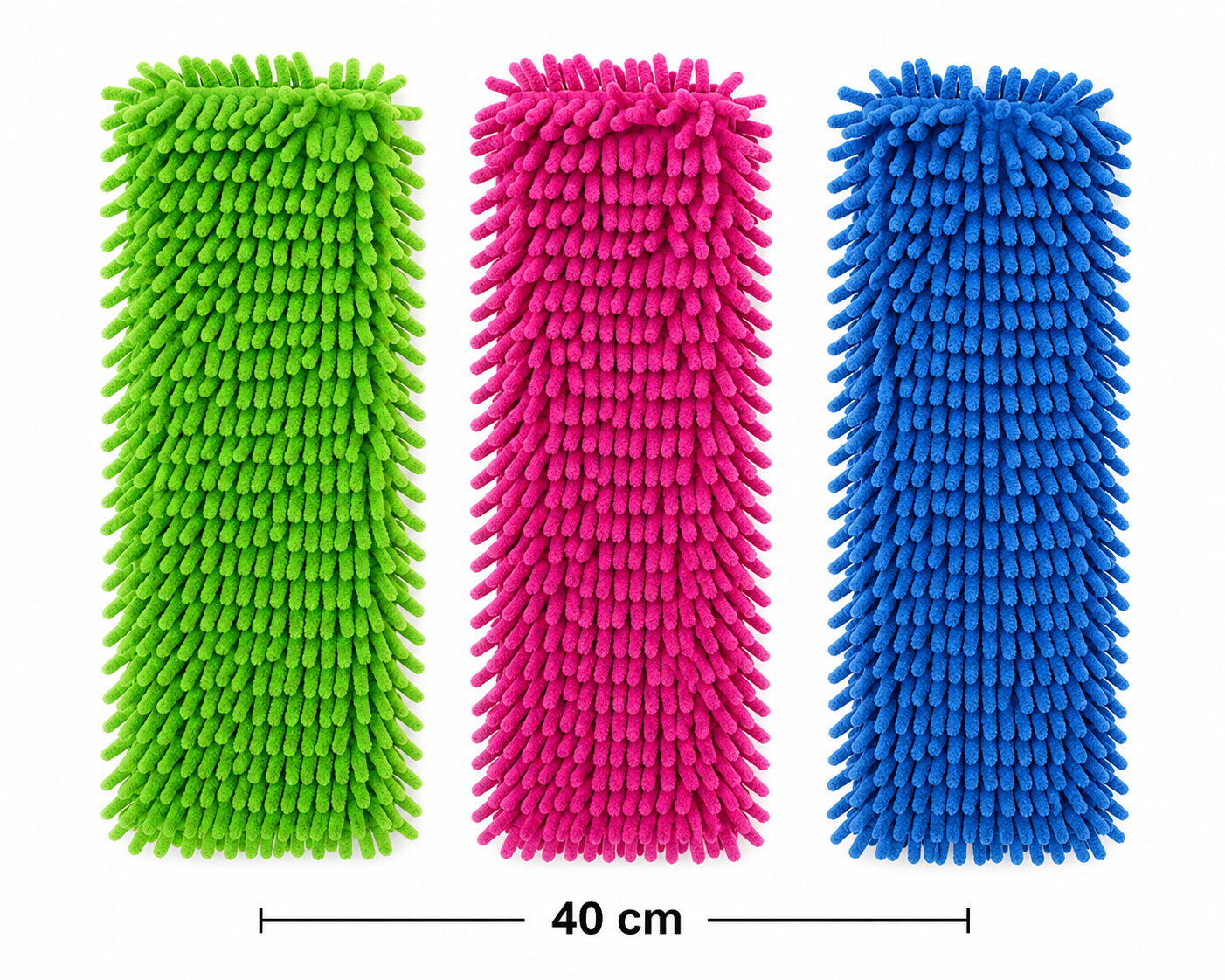 Makarna Mikrofiber Dikdörtgen Mop 40 cm