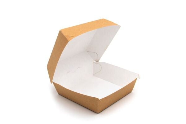 KRAFT HAMBURGER KUTUSU 12x12x9 - 400 ADET