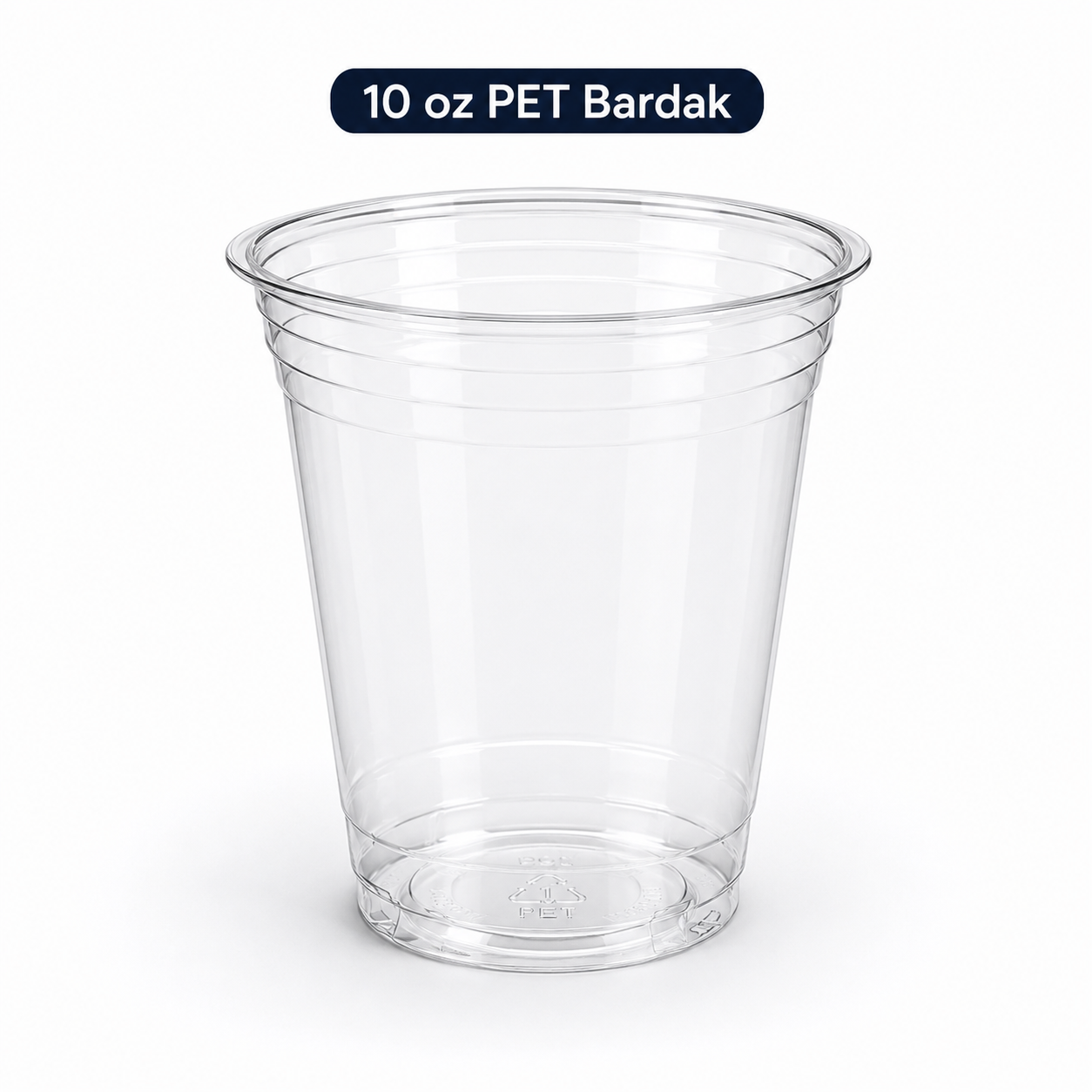 10 OZ PET BARDAK - 50 ADET
