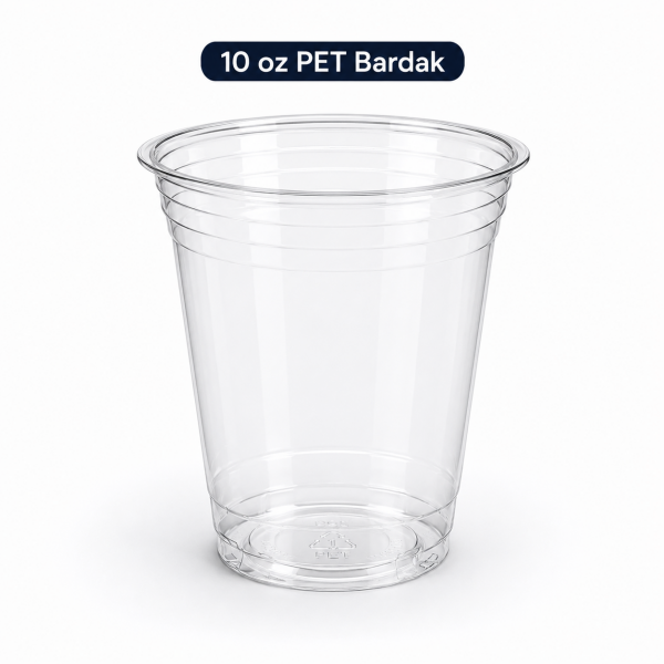 10 OZ PET BARDAK - 100 ADET