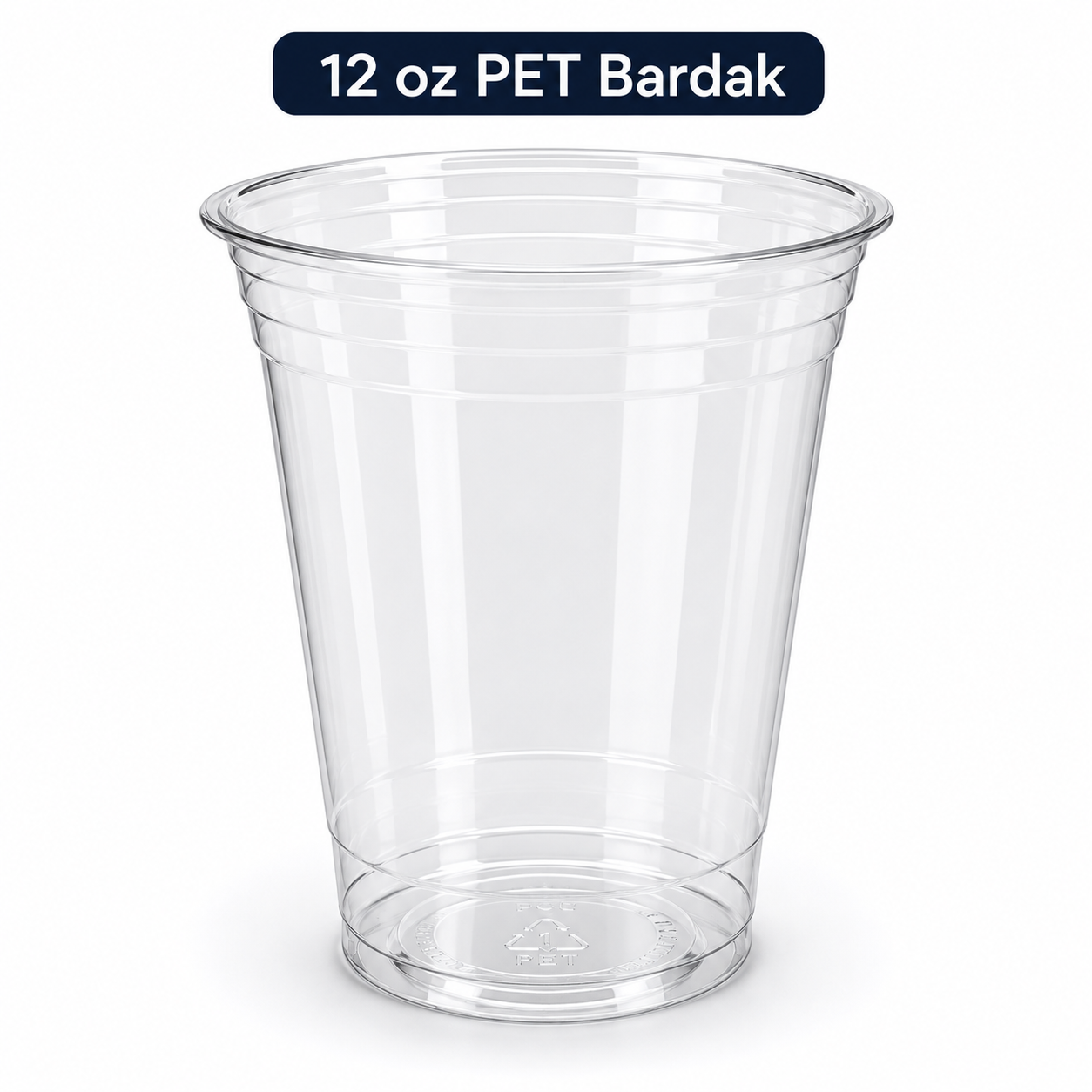 12 OZ PET BARDAK - 100 ADET