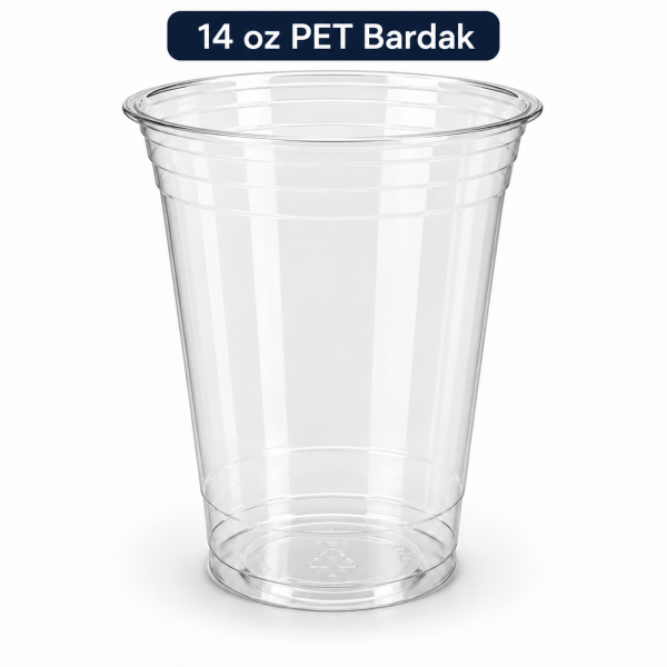 14 OZ PET Bardak 50 Adet
