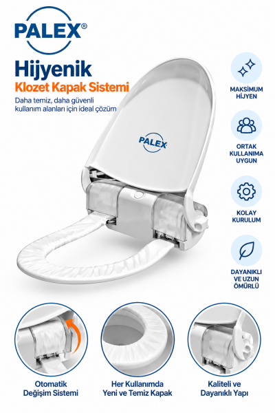 Palex Sensörlü Otomatik Hijyenik Klozet Kapak Sistemi