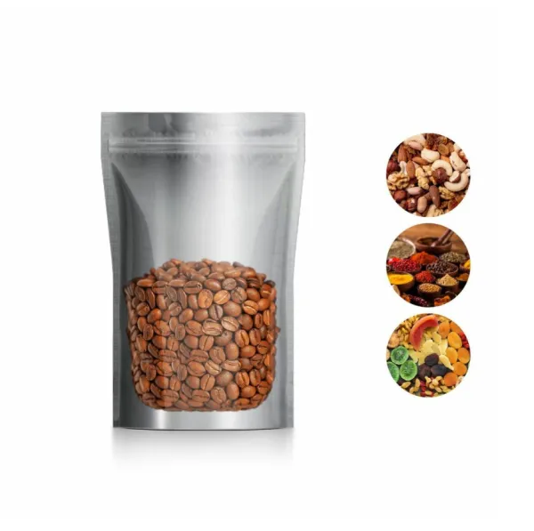 Doypack Şeffaf Metalize Poşet 50 Adet 11x18.5 100 Gr